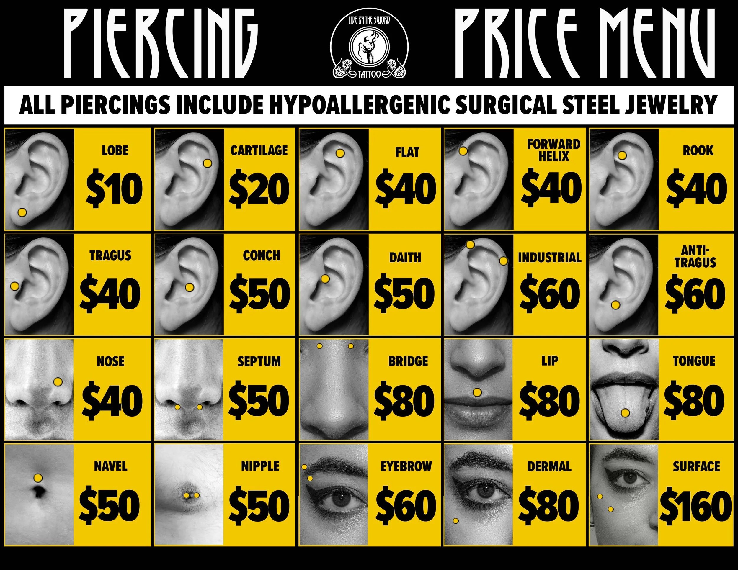 How Much Is A Tongue Piercing Near Me: Complete Guide