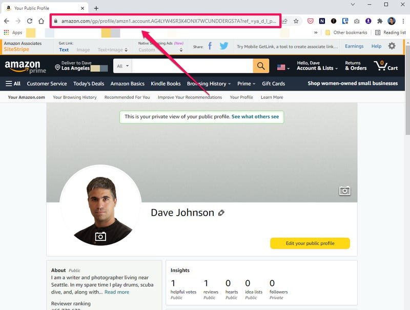 Guide: How To Find Your Amazon Profile Link