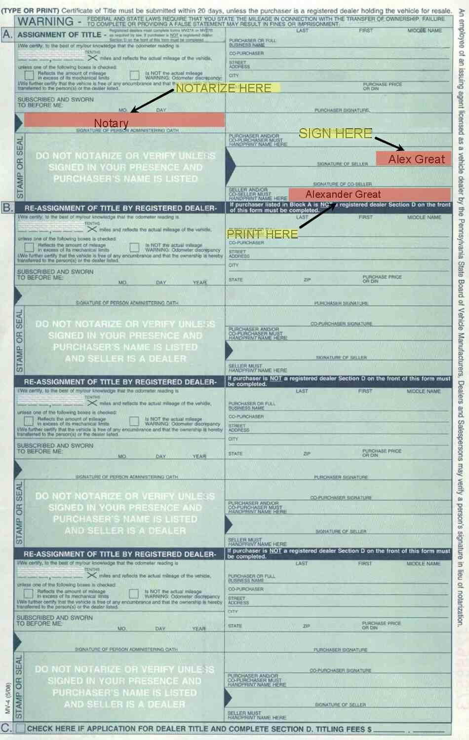 Ultimate Guide: How To Get A Title For A Car In Pa